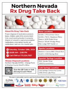 Rx Drug Take Back Day - Join Together Northern Nevada
